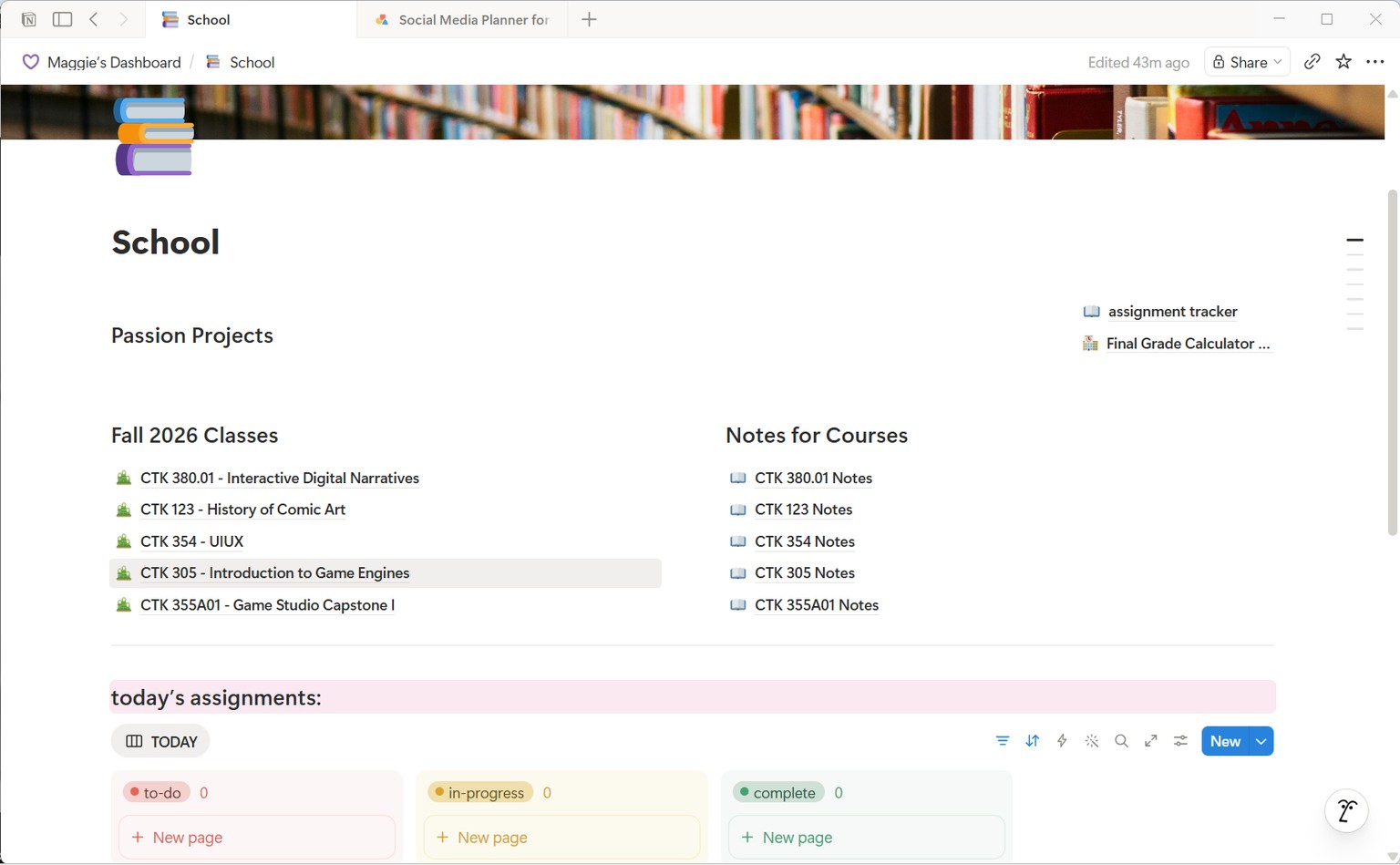 My Notion Website - image 1 - student project