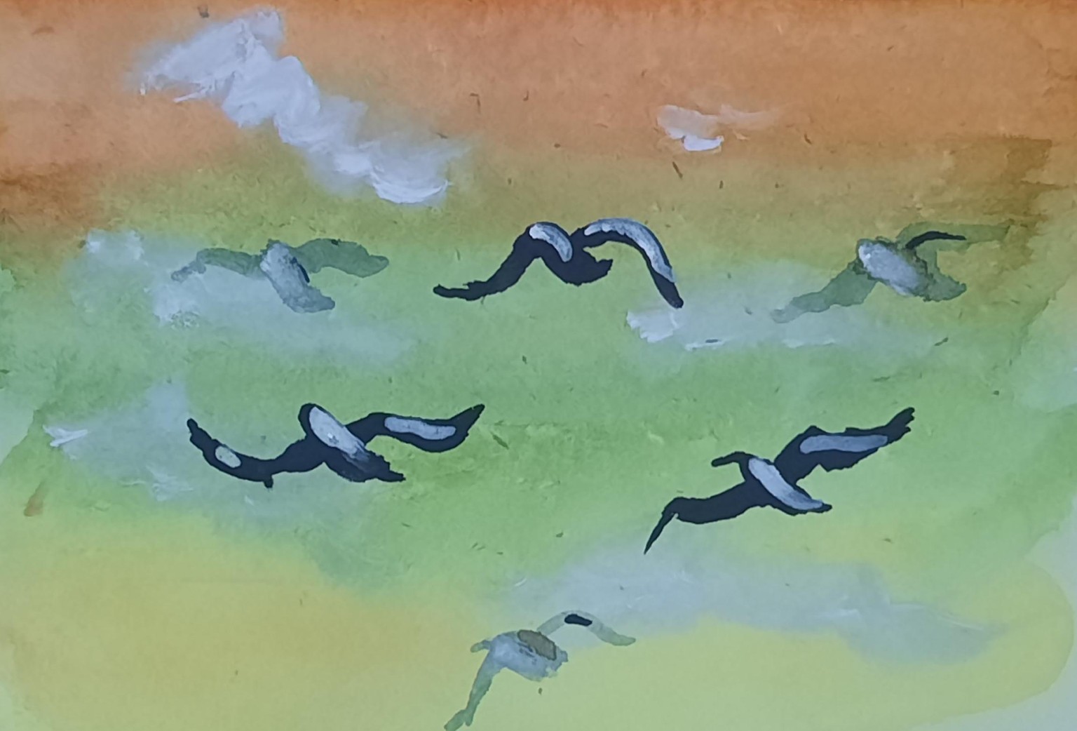 Watercolour Washes - image 2 - student project