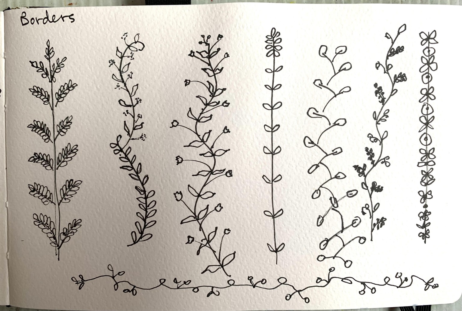 Botanical Doodles - image 5 - student project