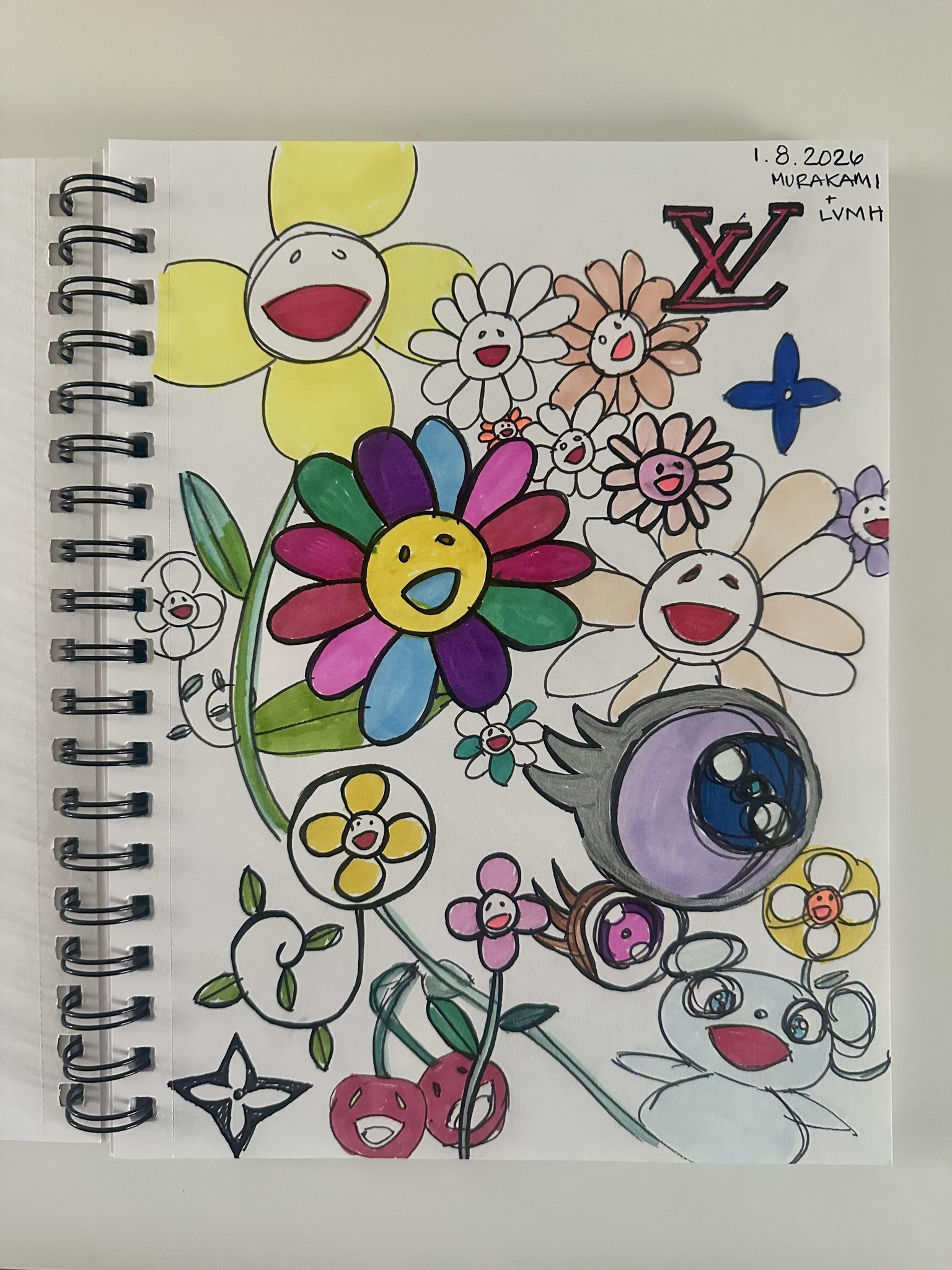 Minute Art Journaling: A 7-Day Challenge that took a year. .. . - image 4 - student project