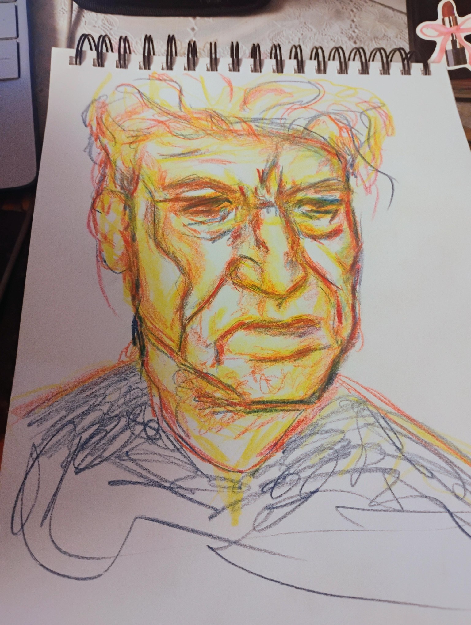 Sketching some portraits - image 2 - student project