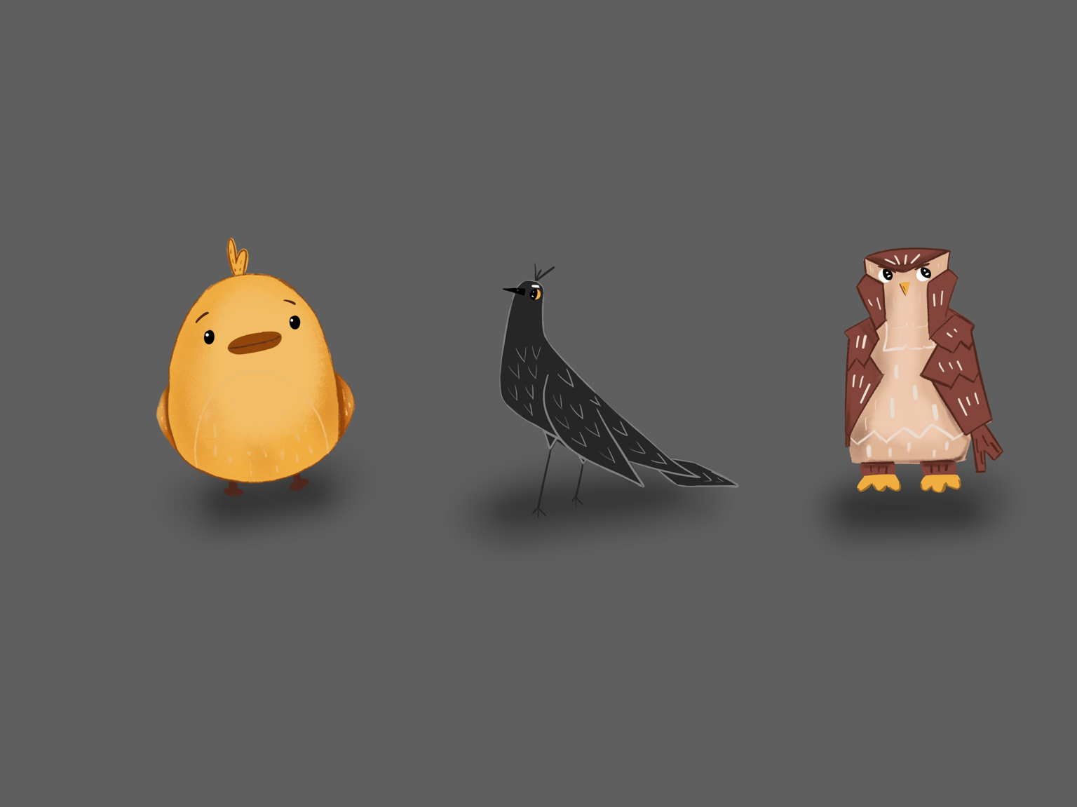 whale, dog and birds - image 2 - student project