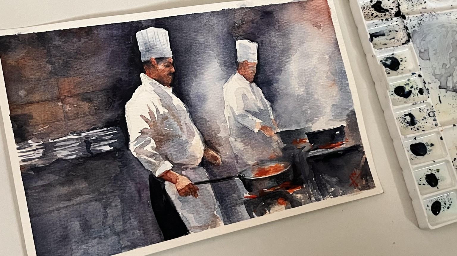 Watercolour Practice - image 1 - student project