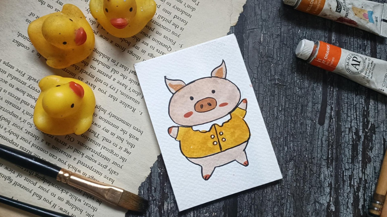 Cute little cozy pigs - image 10 - student project