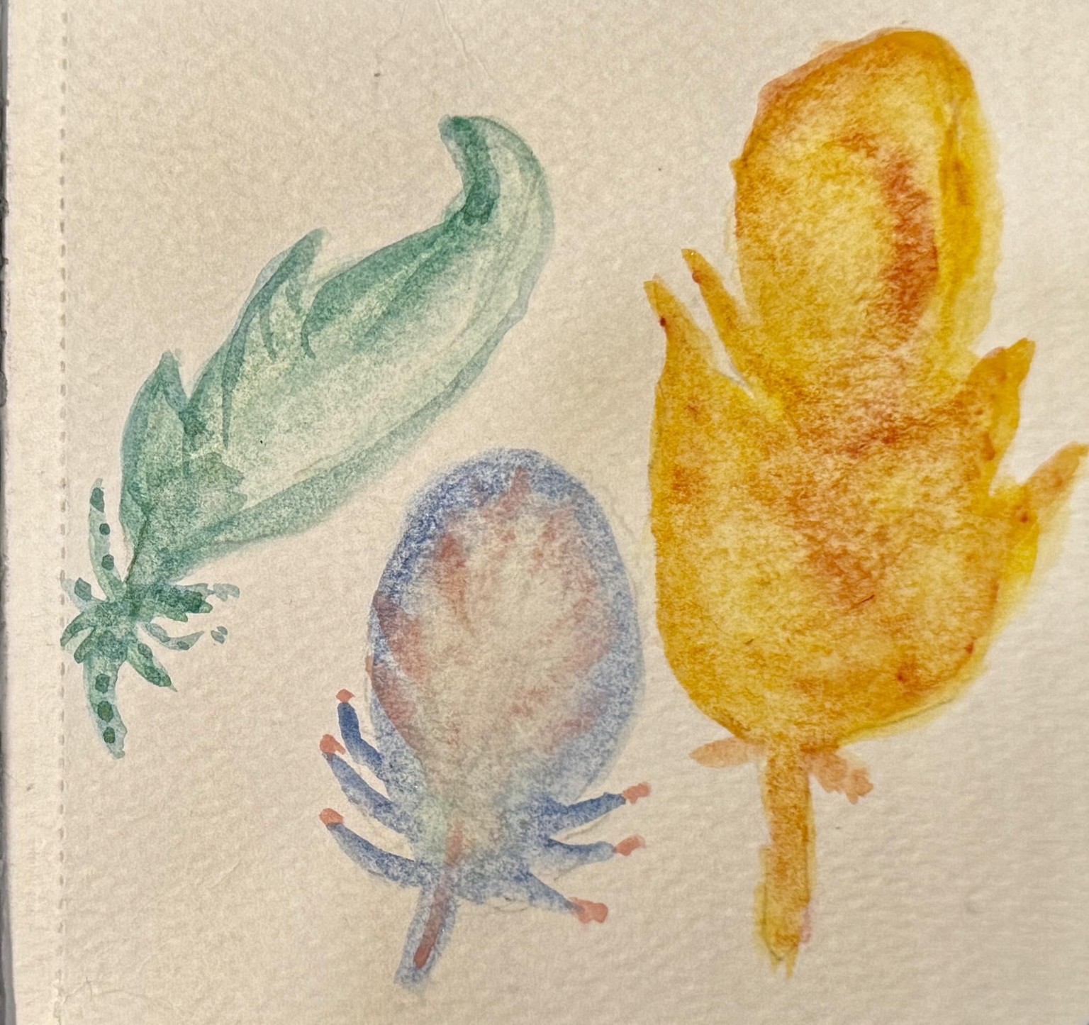 Watercolor Bookmarks - image 2 - student project