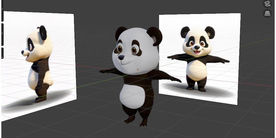 Panda Fleck & The Snowman - image 2 - student project