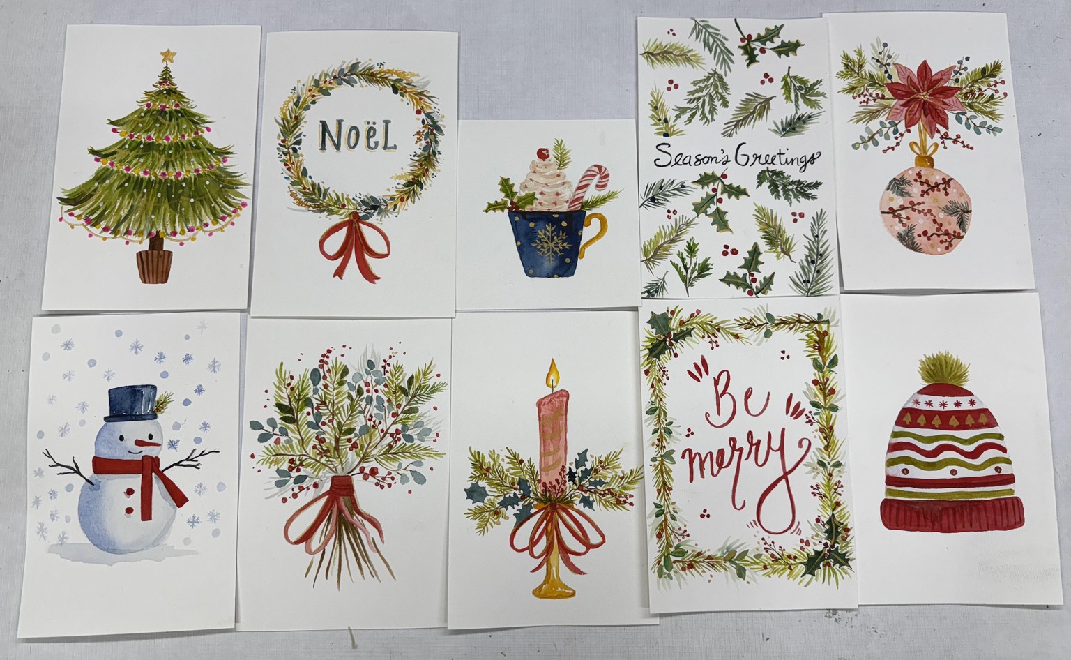 Winter Watercolors - image 1 - student project