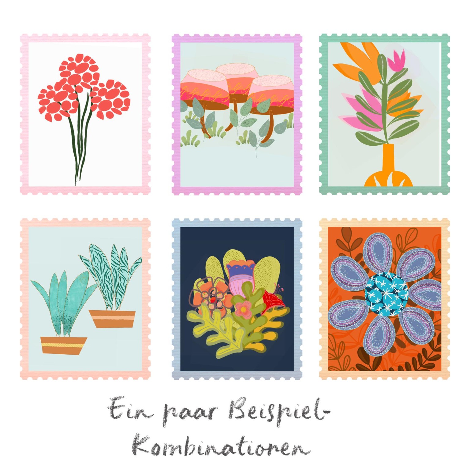 Flower Stamp Collection - image 3 - student project