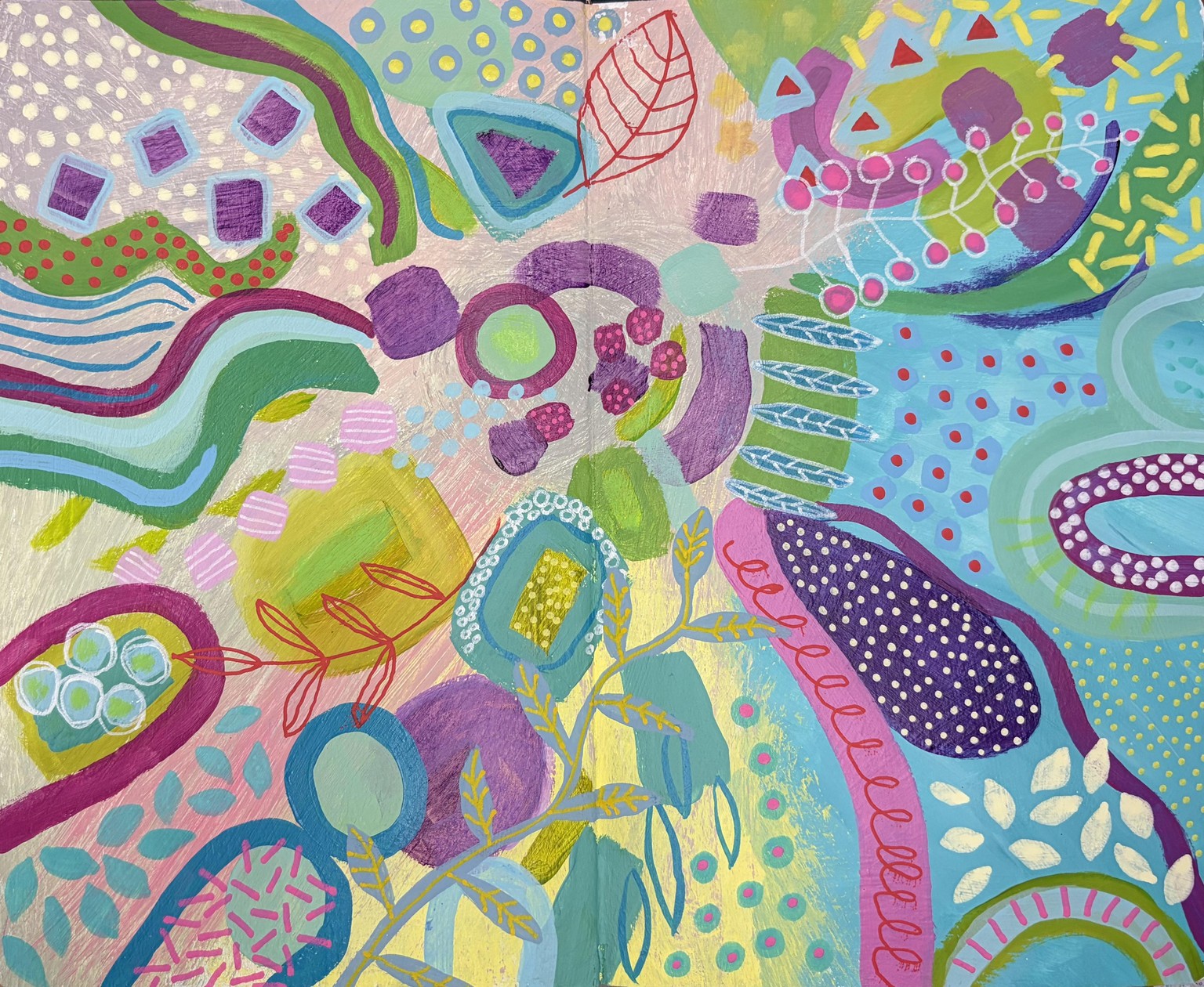 Garden Party Painting - image 1 - student project
