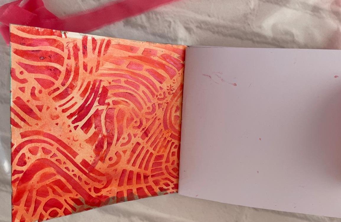 Denise Love's bound in creativity mixed media journal - image 3 - student project