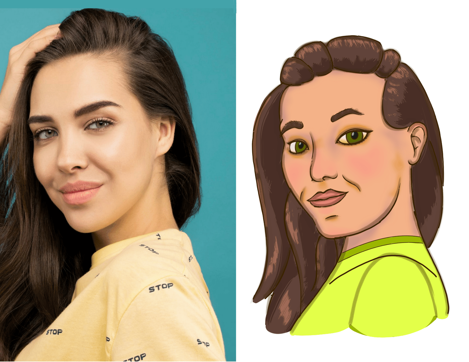 Sketch-y Faces :) - image 1 - student project