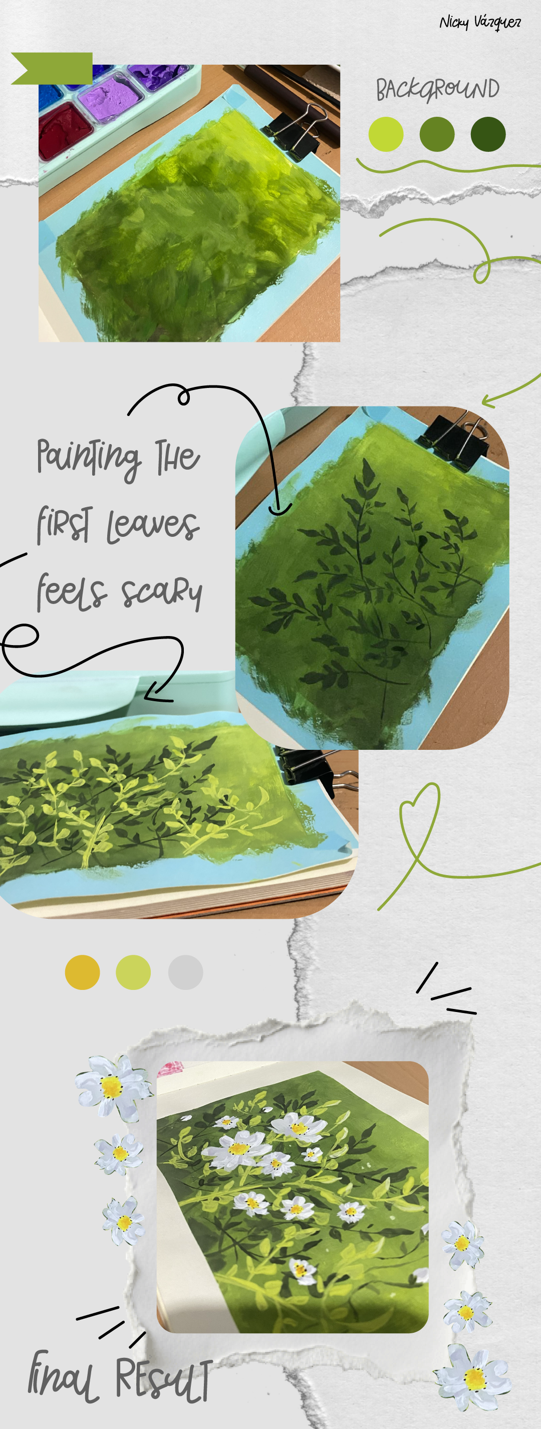 Gouache Journey ✨ - image 1 - student project