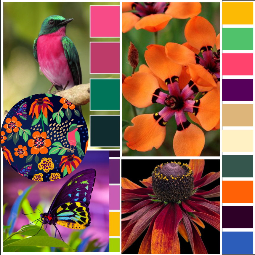 Surface Pattern Design Sommer - image 1 - student project