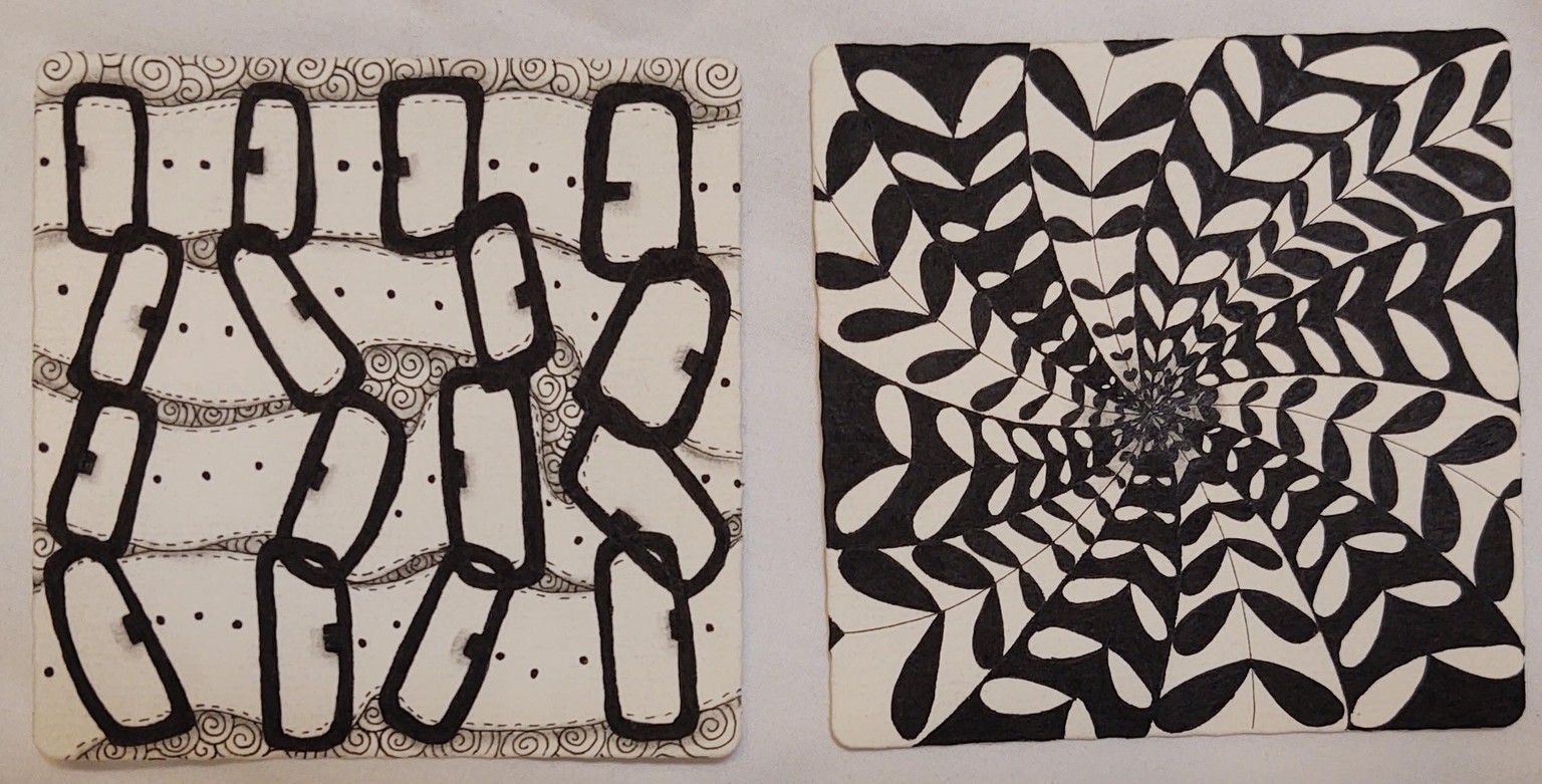 ZenDoodle and Zentangle Art - image 11 - student project
