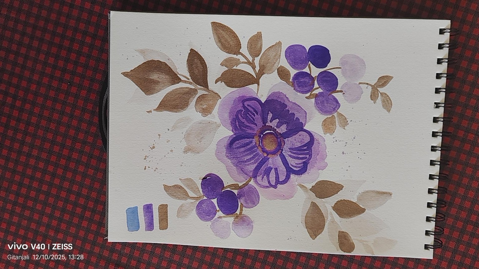 Metallic flowers - image 6 - student project