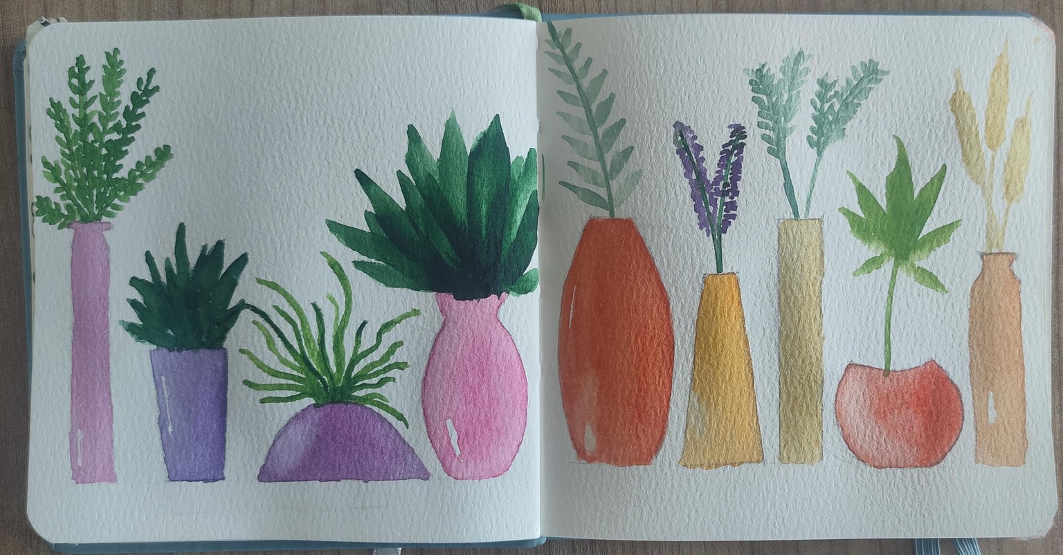 Vase Doodles - image 1 - student project