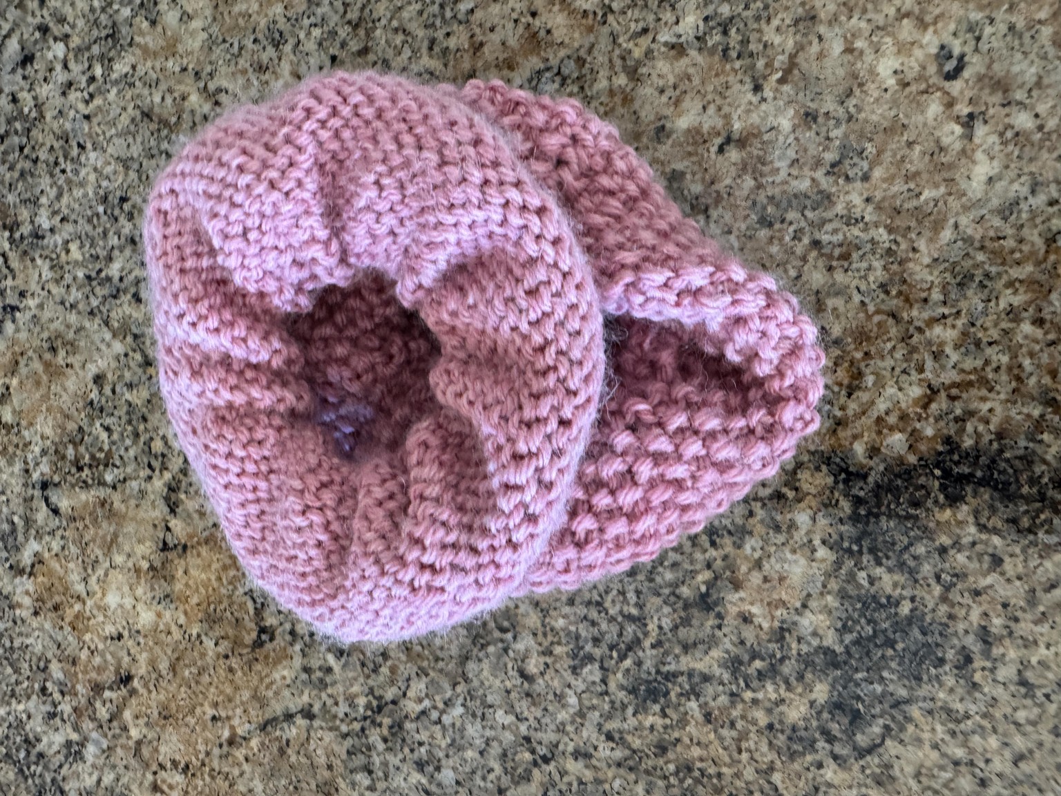 Love the scrunchie with the seed stitch - image 3 - student project