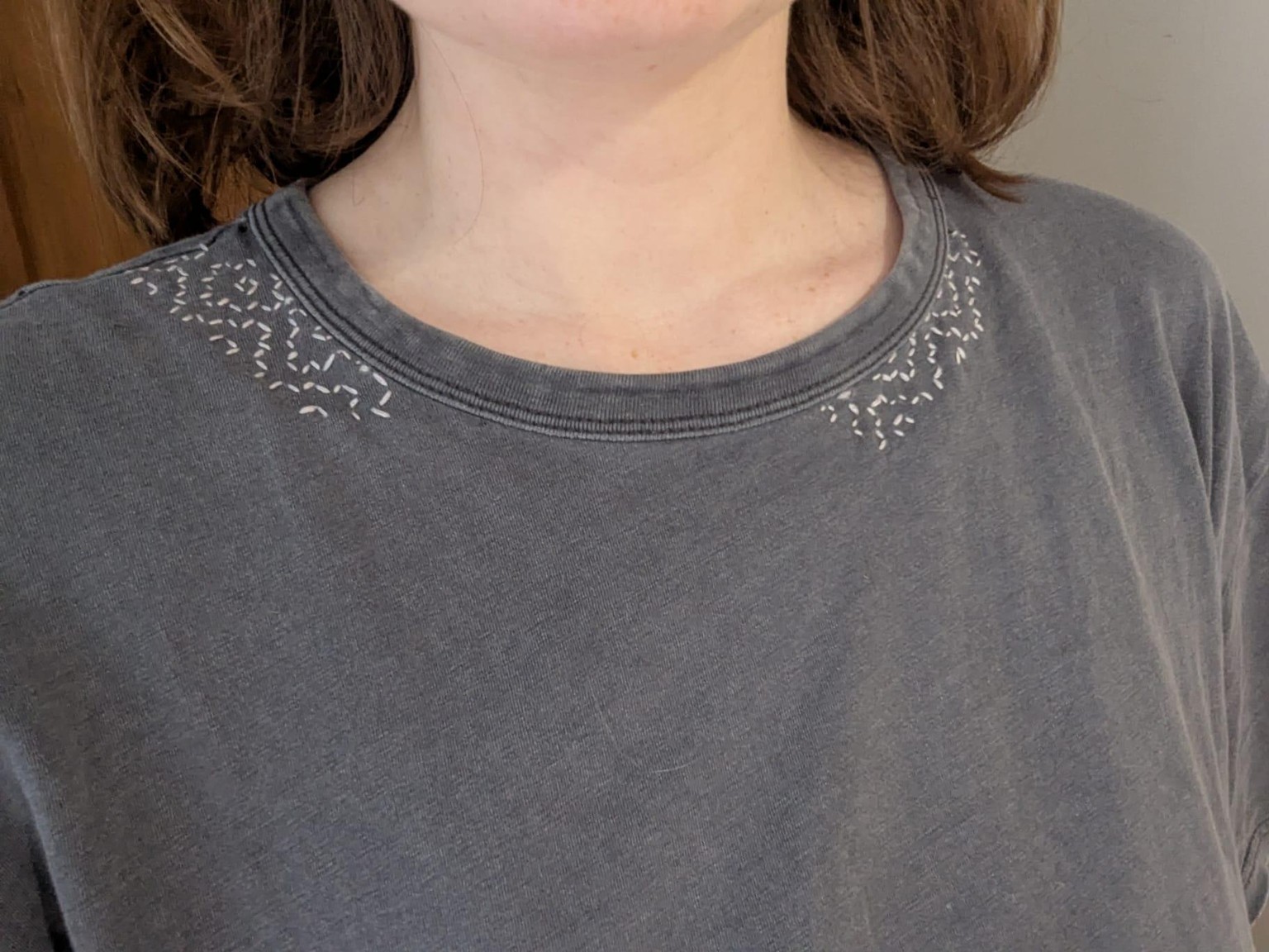 Sashiko : T-shirt repair - image 1 - student project