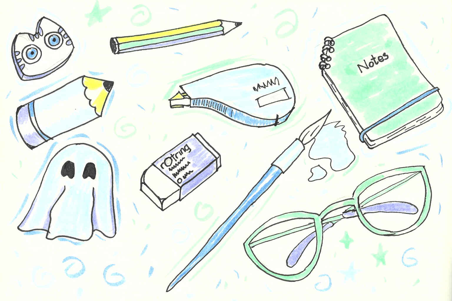 5 Days of Sketching - image 1 - student project