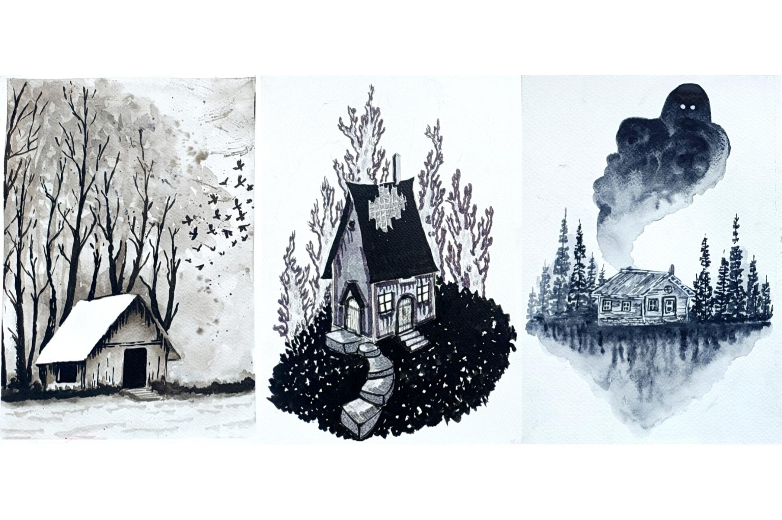 Haunted houses - image 1 - student project