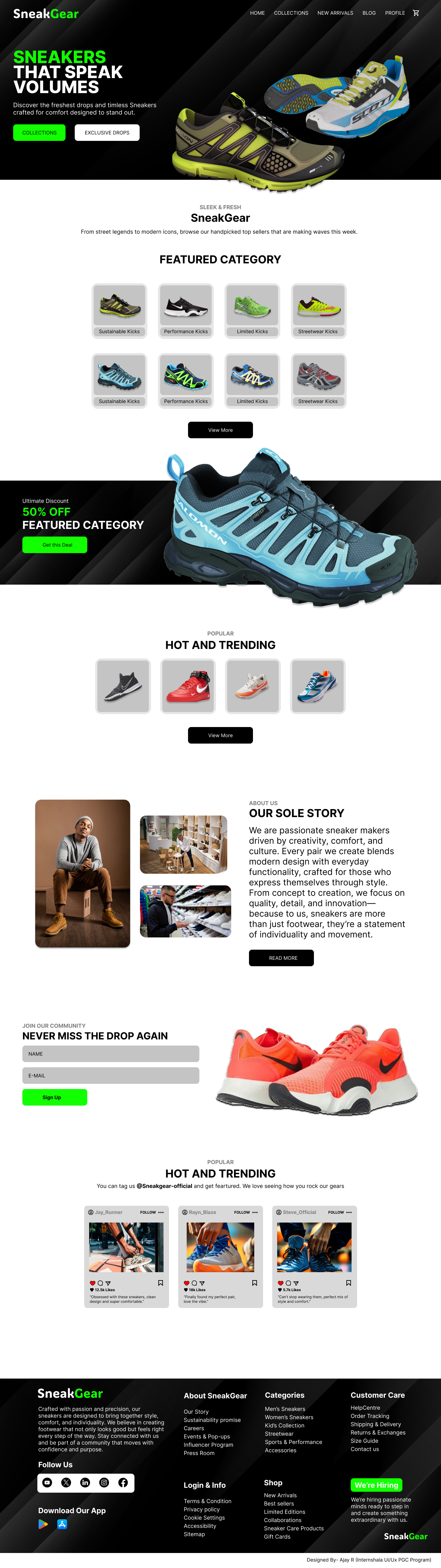 SneakGear - image 1 - student project