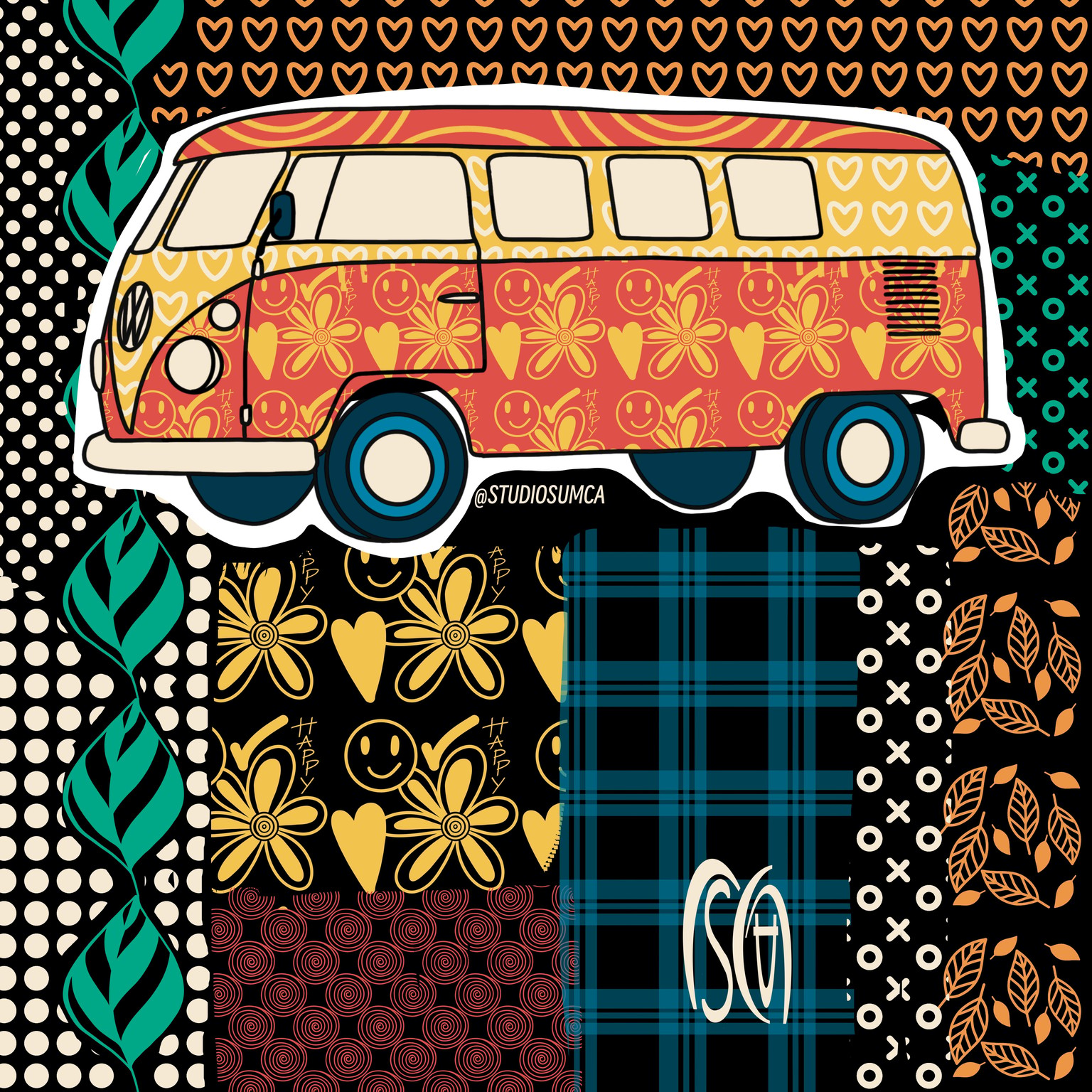 My new pattern brushes - image 1 - student project