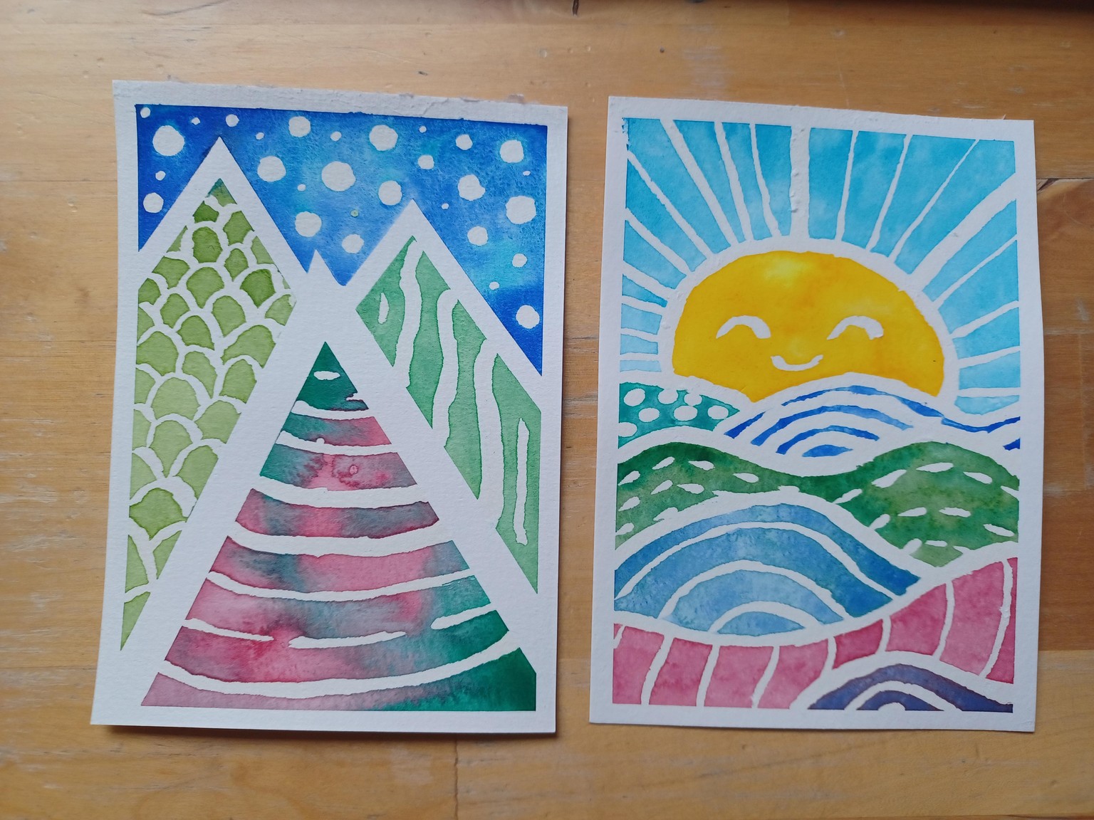 Masking Fluid Experimente - image 1 - student project