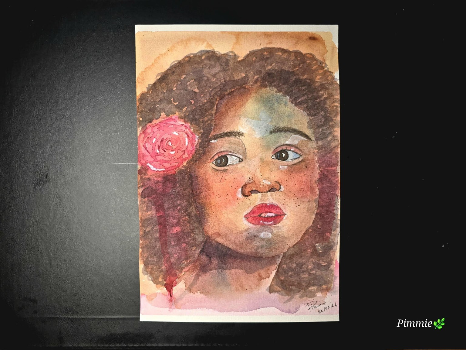 She breathes color. - image 1 - student project