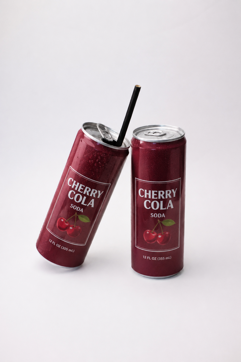 Cherry cola mockup - image 1 - student project