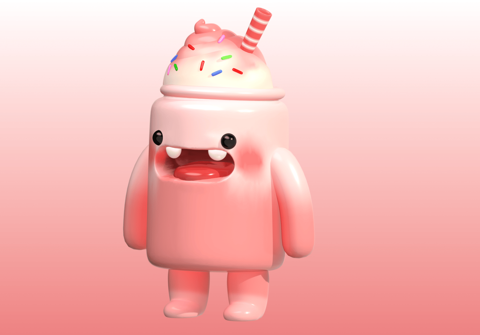 Cute jar character !! - image 1 - student project