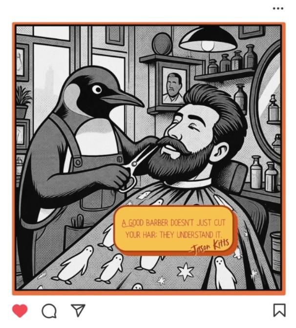 Penguin Barbers - image 2 - student project