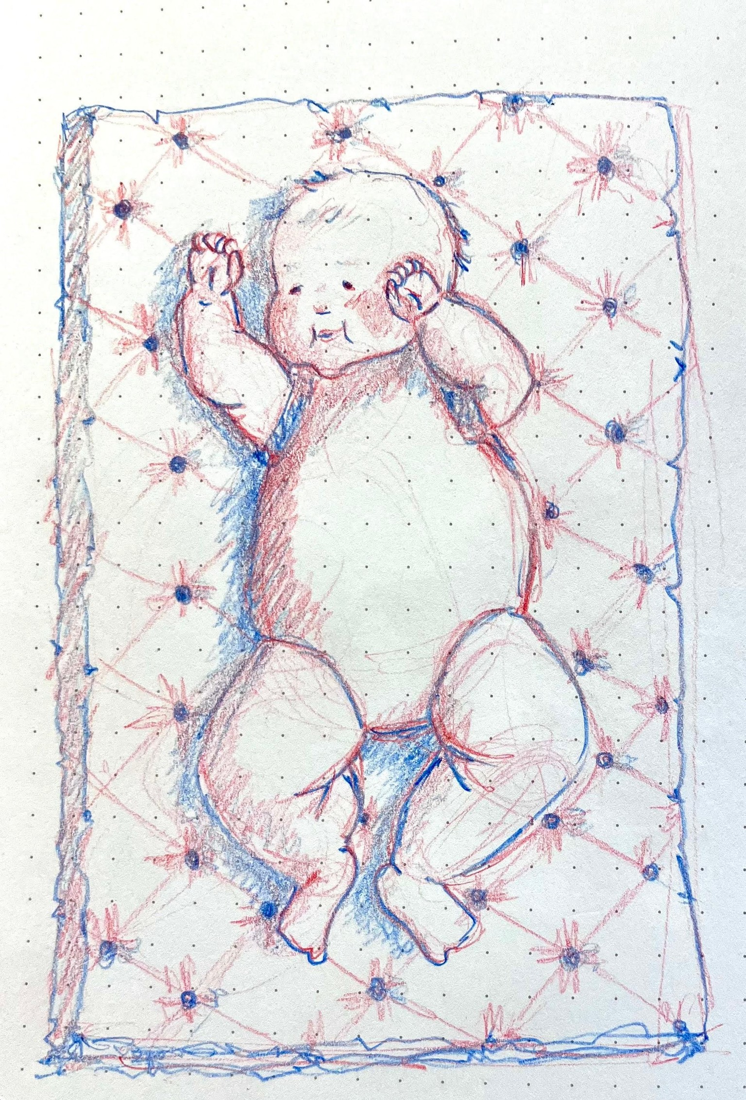 Sketching in Red and Blue - image 1 - student project