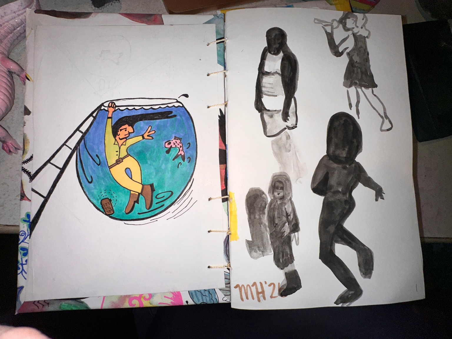 Sloppy Sketchbooks - image 4 - student project