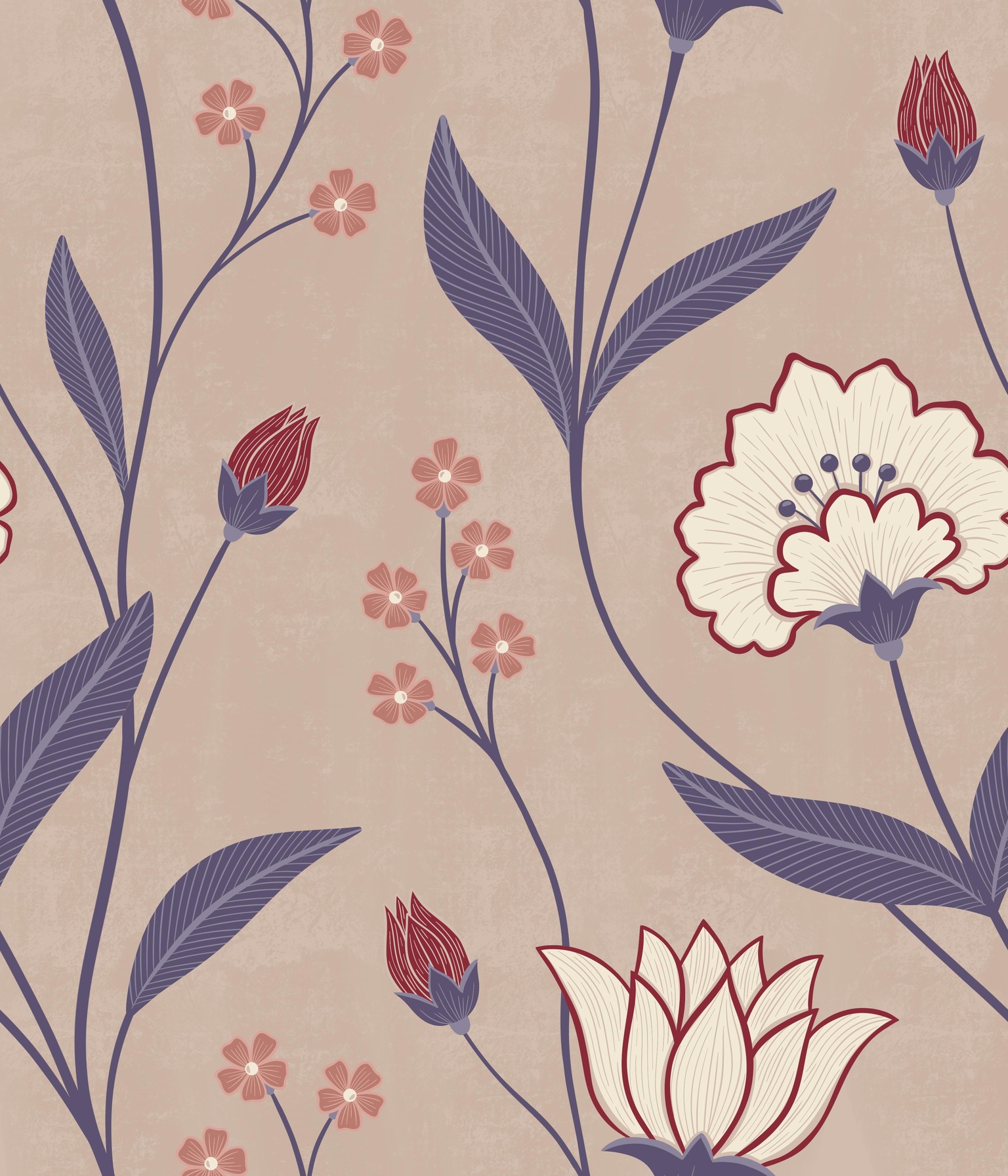 Indian Floral Pattern - image 1 - student project