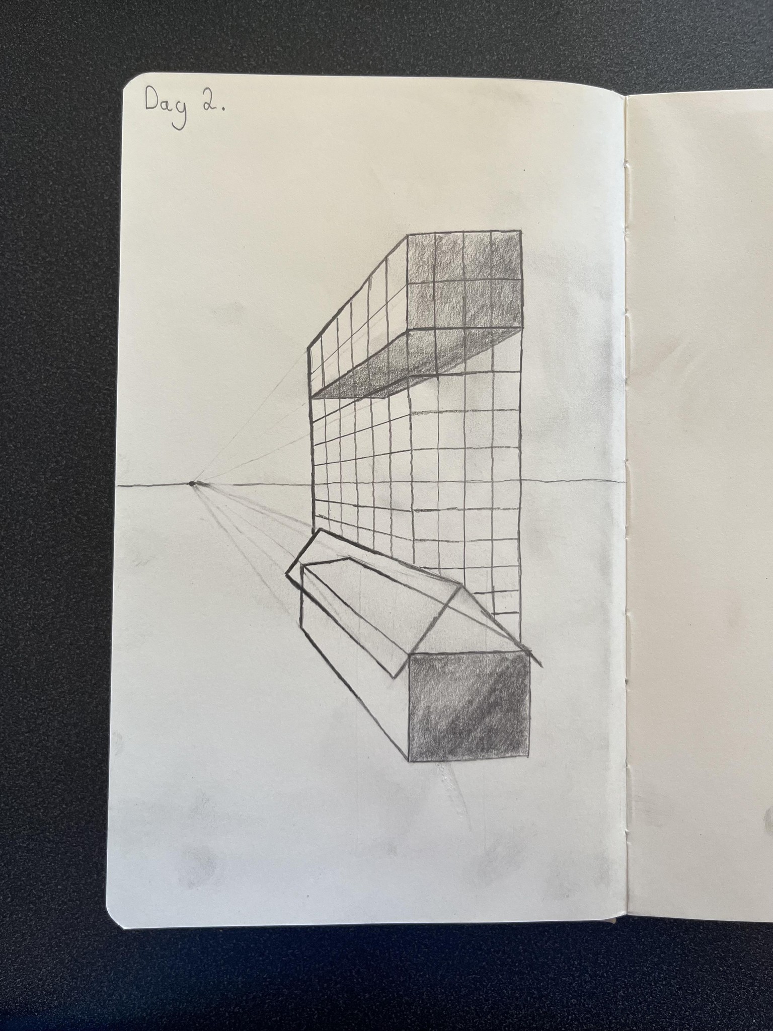 Free Hand Perspective Sketching - image 6 - student project