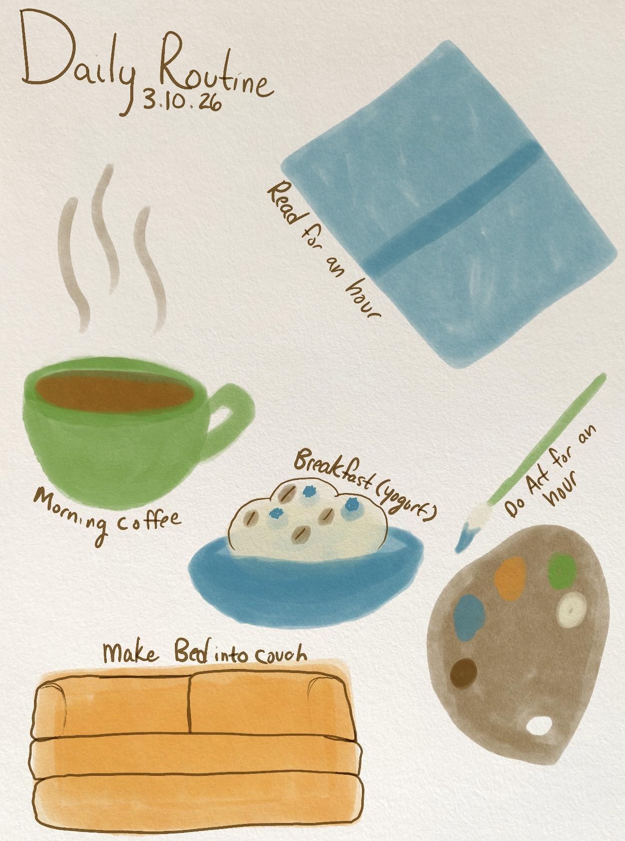 14 day art journaling challenge - image 32 - student project