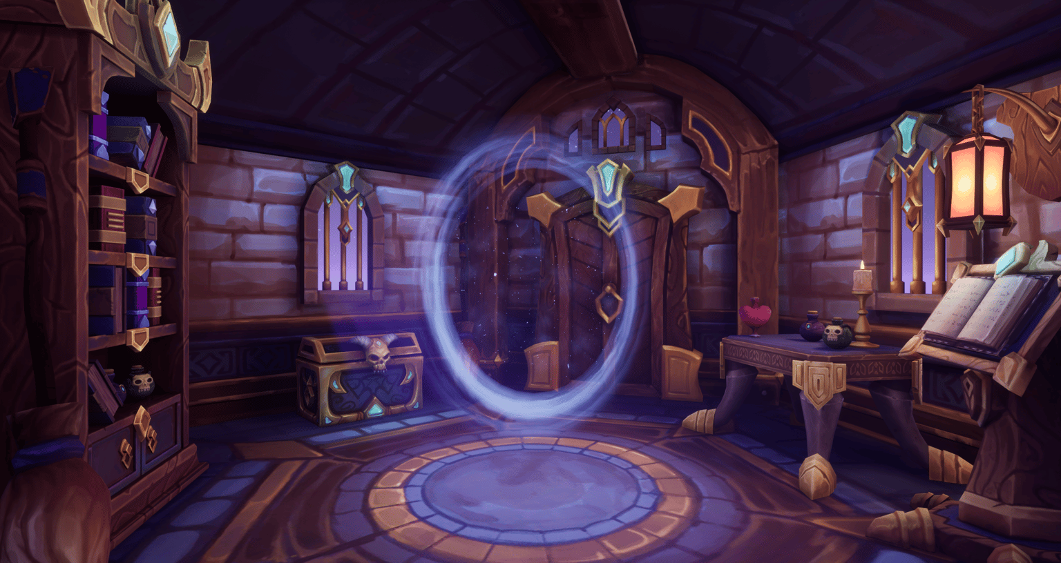 Wizard room lighting - image 1 - student project