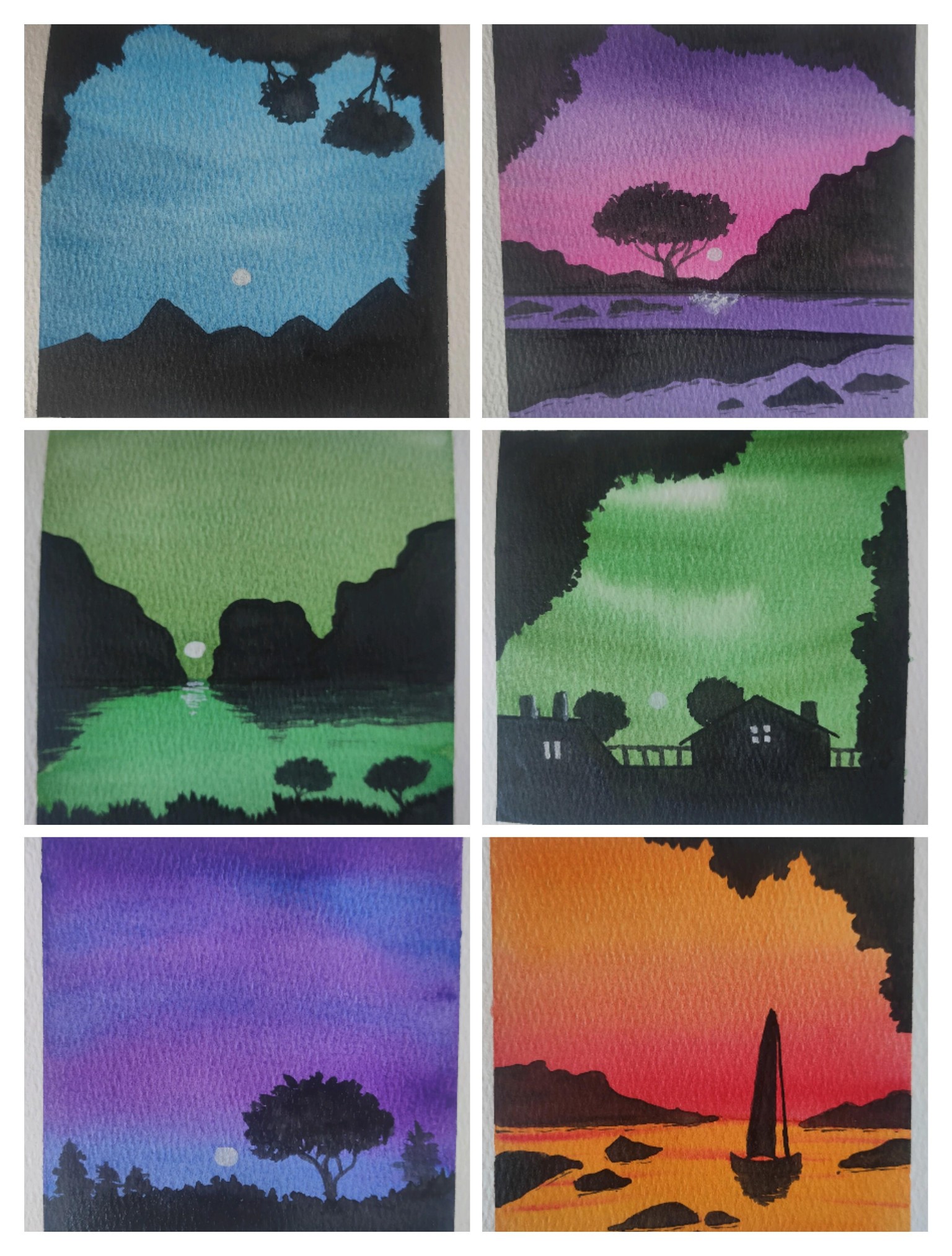 landscape paintings - image 1 - student project