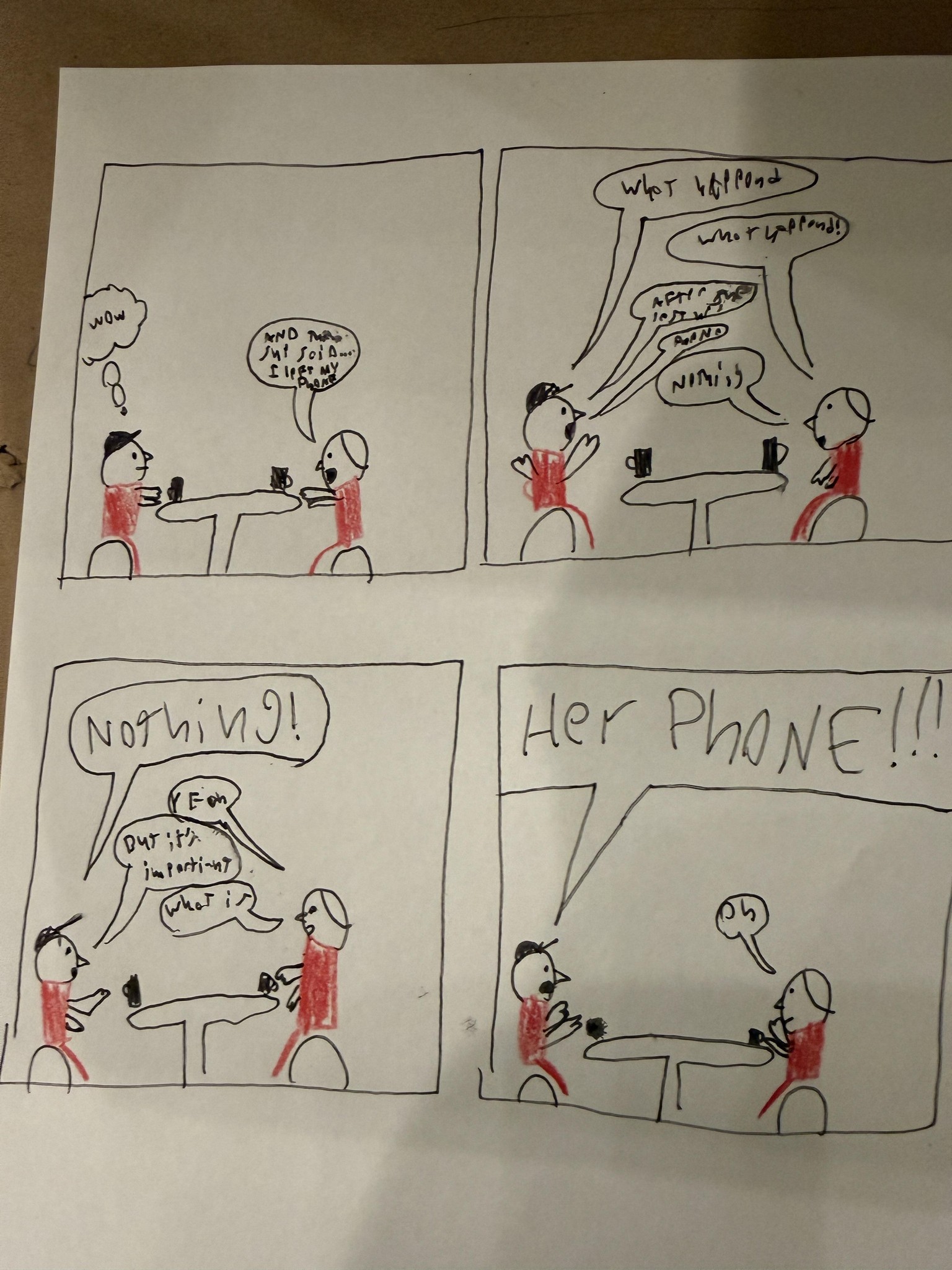 the phone went missing! (Q - 11yo) - image 1 - student project