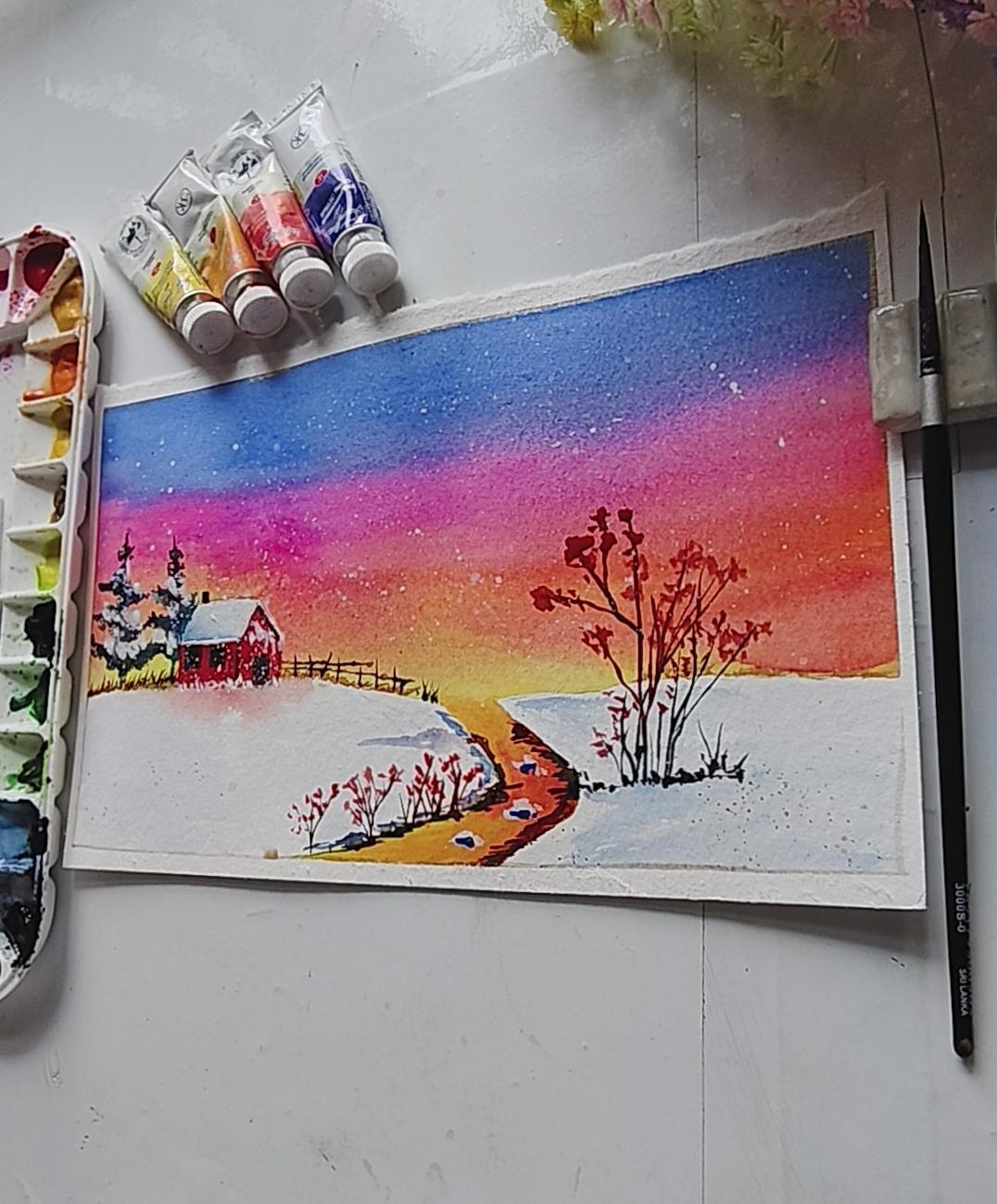 Winter glowscape - image 4 - student project
