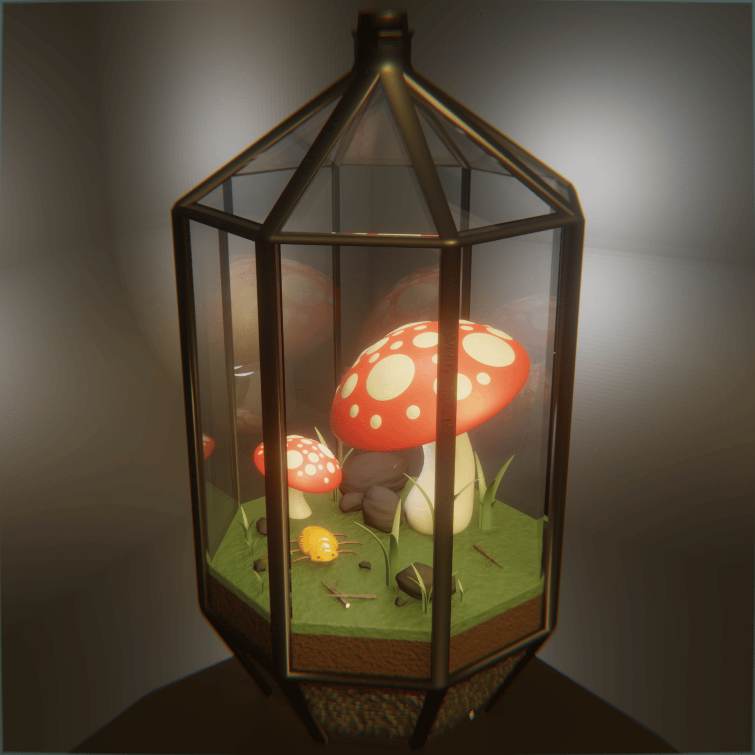 Crystal Terrarium - image 1 - student project