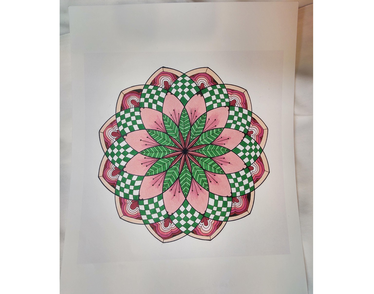 Zentangle Inspired Mandalas - image 4 - student project