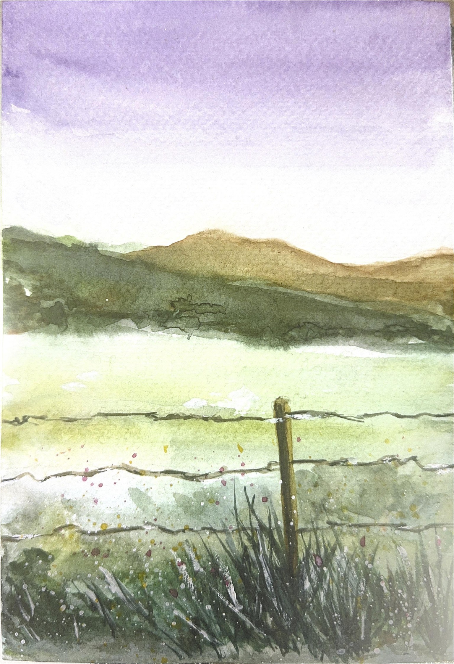 Watercolor Loose Landscapes - image 1 - student project