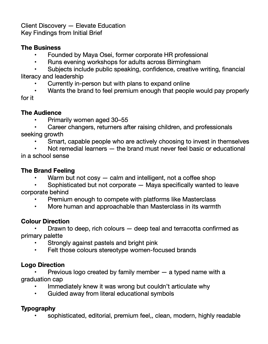 Brand guidelines for a hypothetical launch of  a Adult learning centre. - image 2 - student project