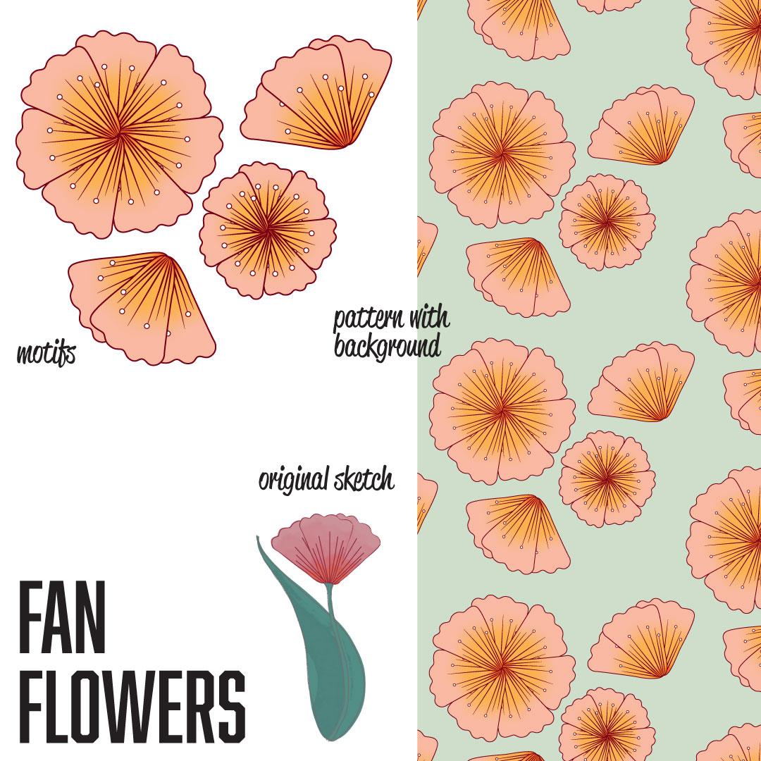 Fan Flowers - image 1 - student project