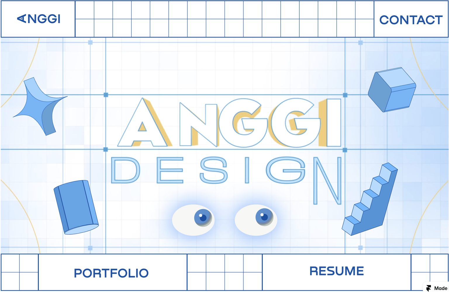 Portfolio Personal Website - image 1 - student project