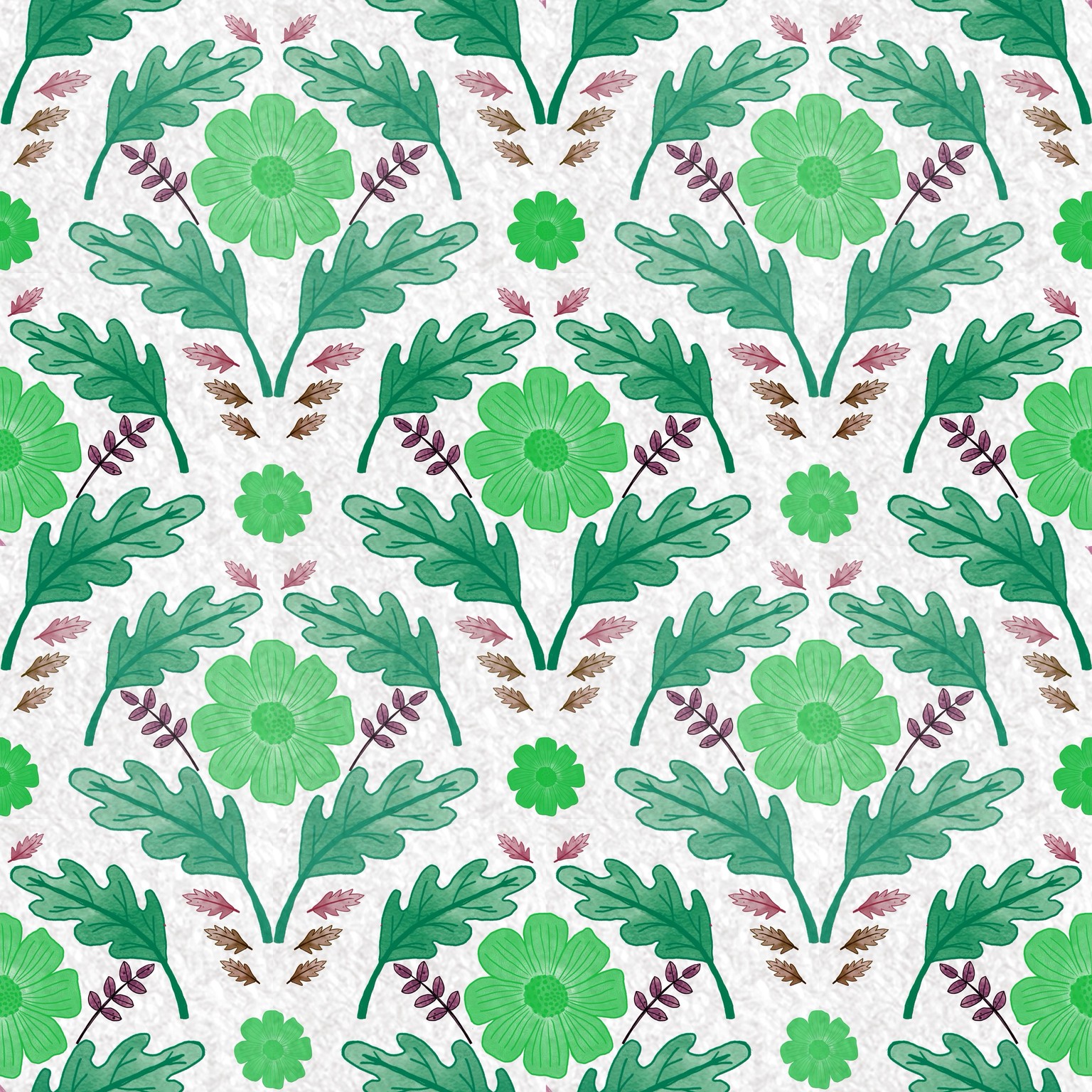 Scallop Pattern made with brush stamps. - image 1 - student project