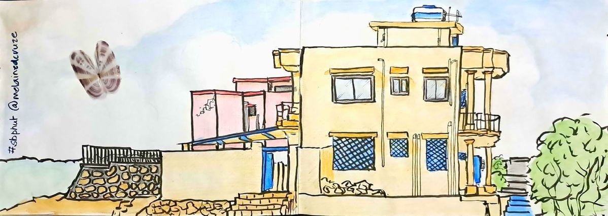 Beach Hut Front - image 1 - student project