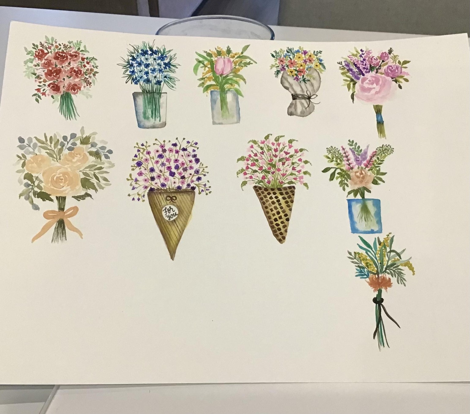 Mini bouquets - image 1 - student project