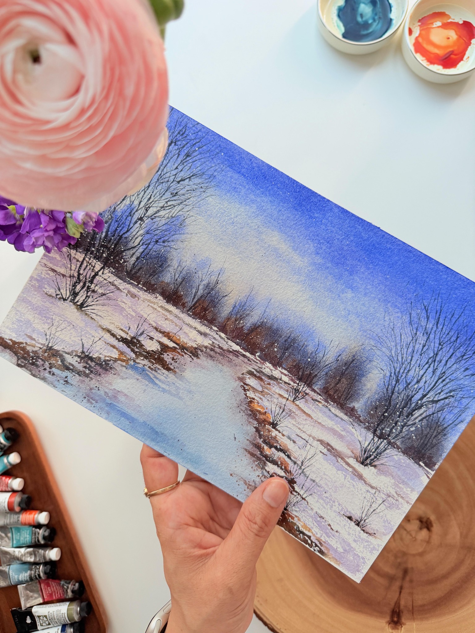 Watercolor Landscapes - image 4 - student project
